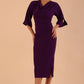 Diana Cowl Neck Pencil Dress 