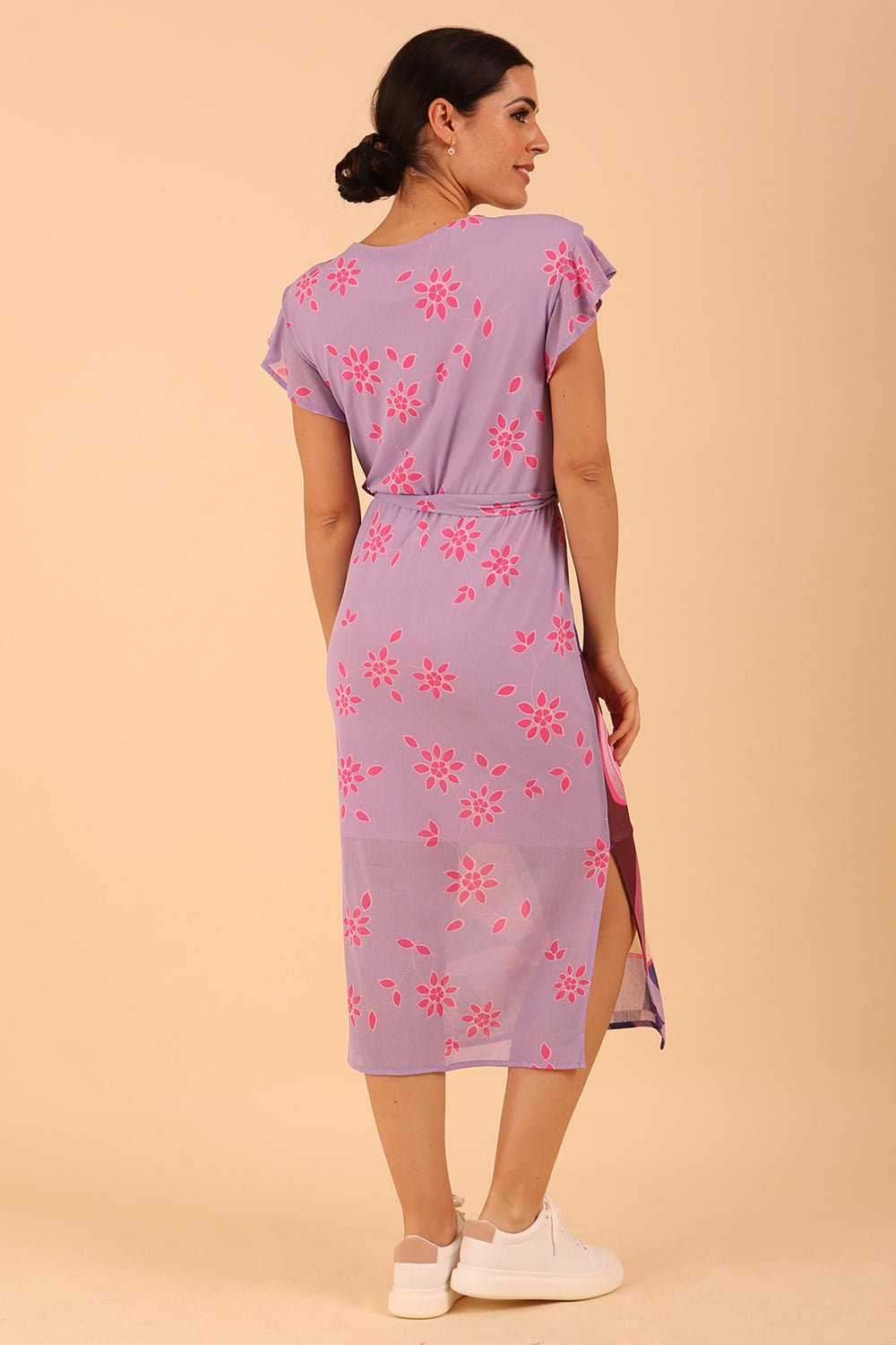 Dreamer Lady Print Midi Dress – Diva Catwalk, image 6