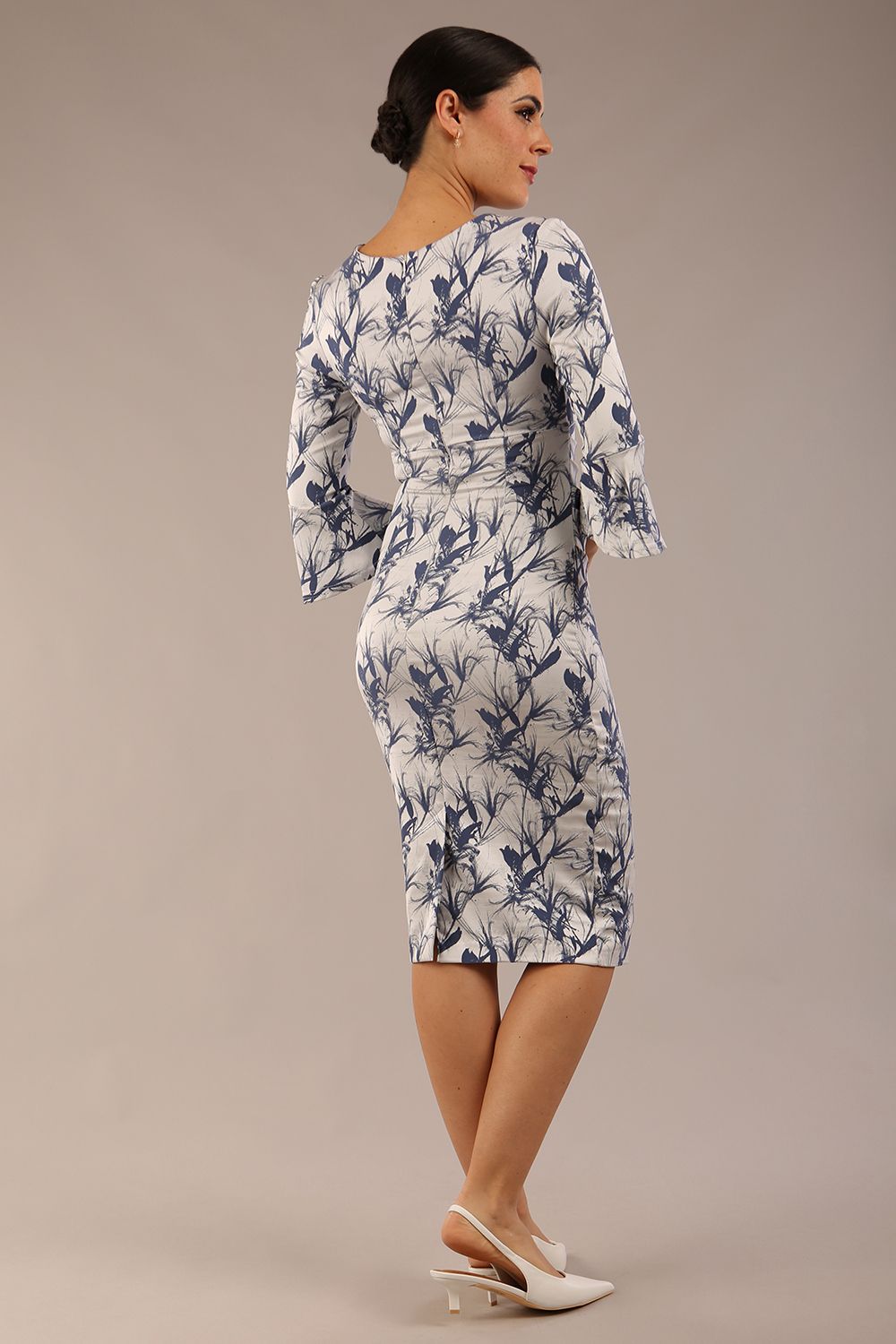 Durham Meadow Jacquard Dress – Diva Catwalk, image 3