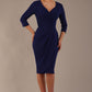Elan Sleeved Tulip Style Dress 