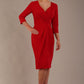 Elan Sleeved Tulip Style Dress 