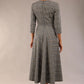 Elanore Soft-Touch Check A-Line Dress 