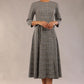 Elanore Soft-Touch Check A-Line Dress 
