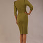 Ethan V-Neck Sleeved Pencil Dress 