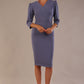 Ethan V-Neck Sleeved Pencil Dress 