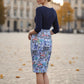 Faith Print Skirt 