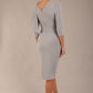 Frieth Gathered Shoulder Dress 