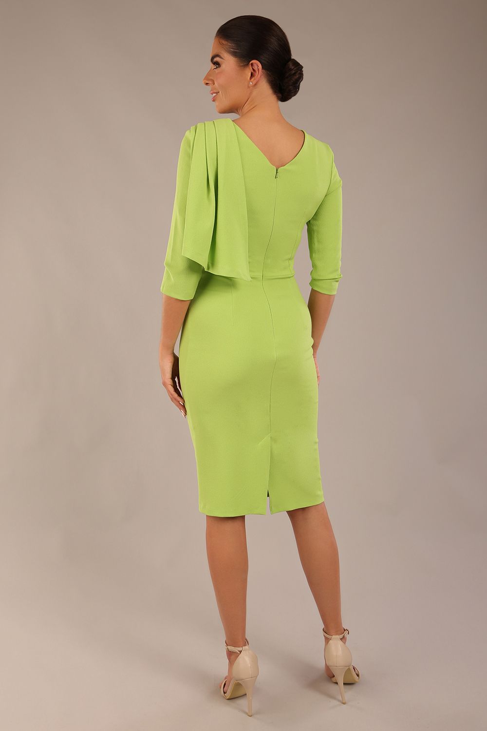 Frieth Gathered Shoulder Dress – Diva Catwalk, image 11