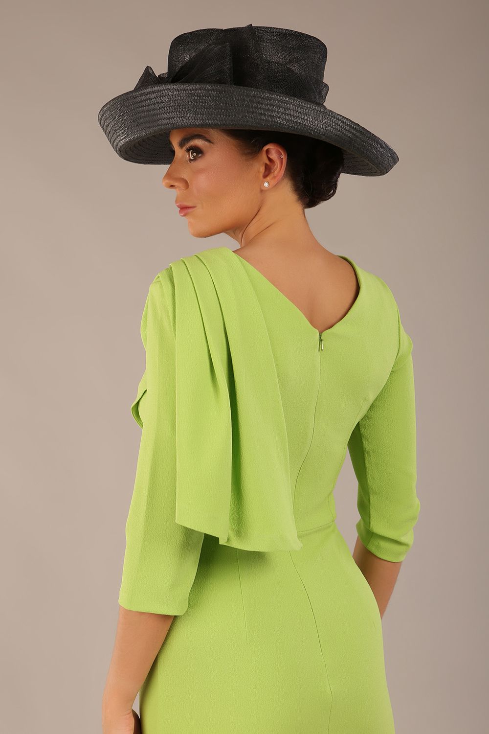 Frieth Gathered Shoulder Dress 
