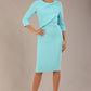 Frieth Gathered Shoulder Dress 