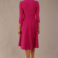 Haddington 3/4 sleeved A-line Dress 