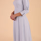 Harpsden Sleeved A-line Dress 
