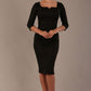 Hathaway Sleeved Pencil Dress 