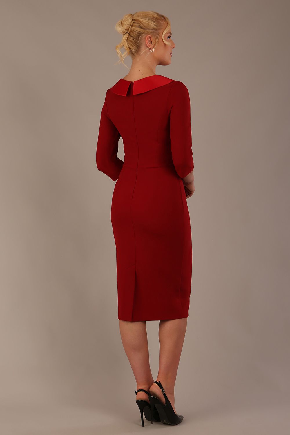 Heathcote Floral Detail Pencil Dress – Diva Catwalk, image 6