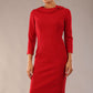 Helium 3/4 Sleeved Pencil Dress 
