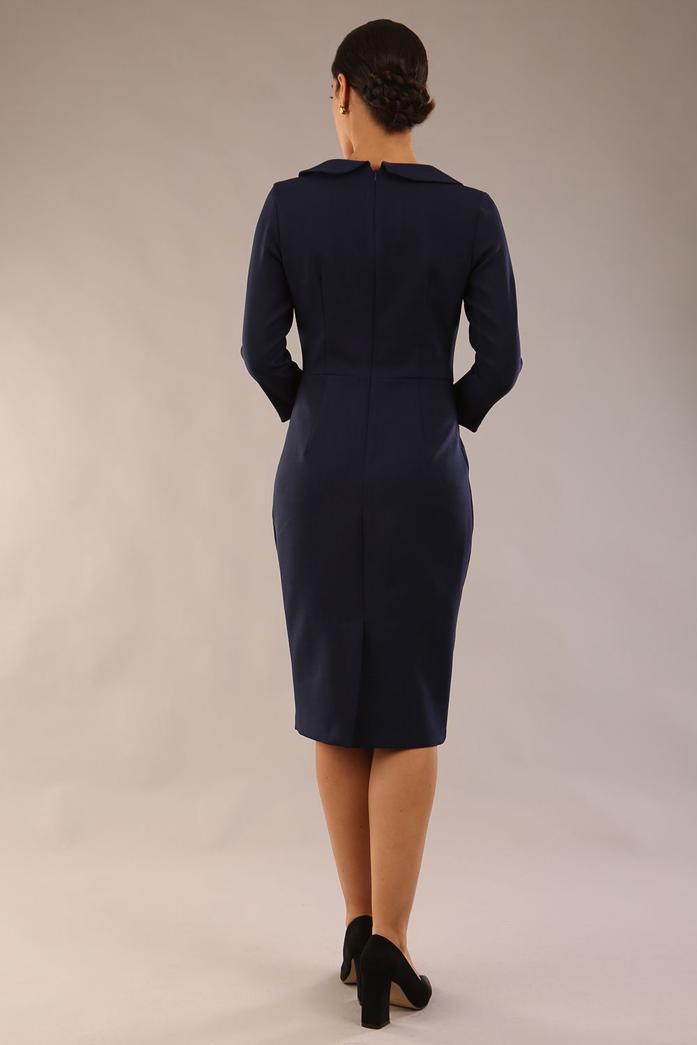 Helium 3/4 Sleeved Pencil Dress – Diva Catwalk, image 11