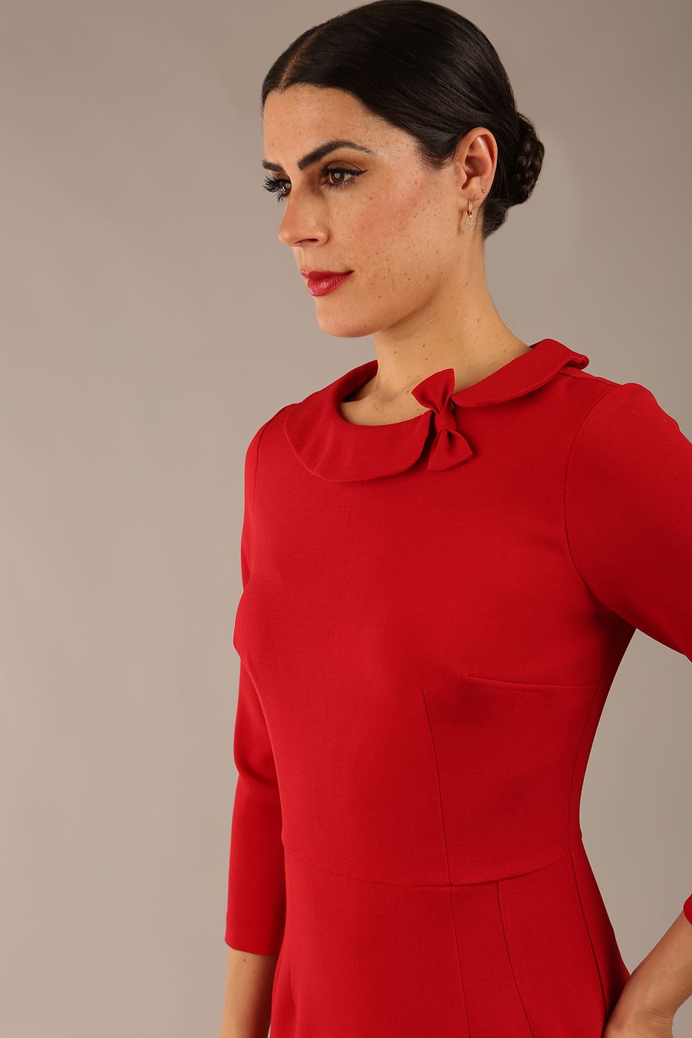 Helium 3/4 Sleeved Pencil Dress – Diva Catwalk, image 2