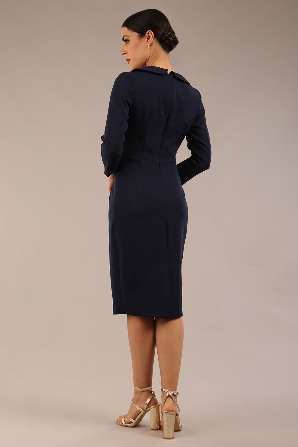 Helium 3/4 Sleeved Pencil Dress – Diva Catwalk, image 7