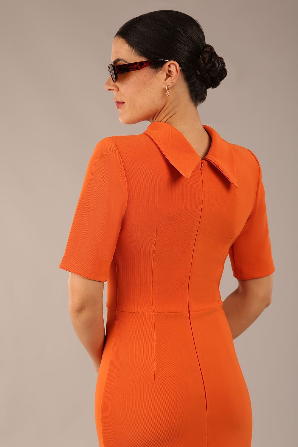 Highmoor Short Sleeved Pencil Dress – Diva Catwalk, image 18