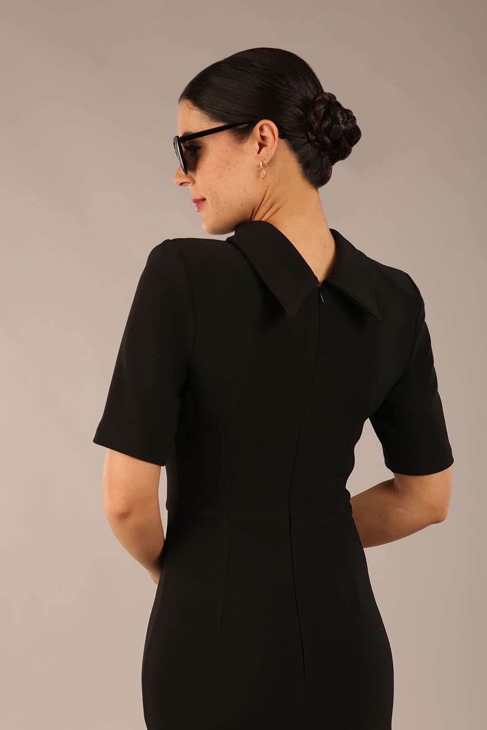 Highmoor Short Sleeved Pencil Dress – Diva Catwalk, image 25