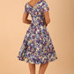 Iris Print Dress 