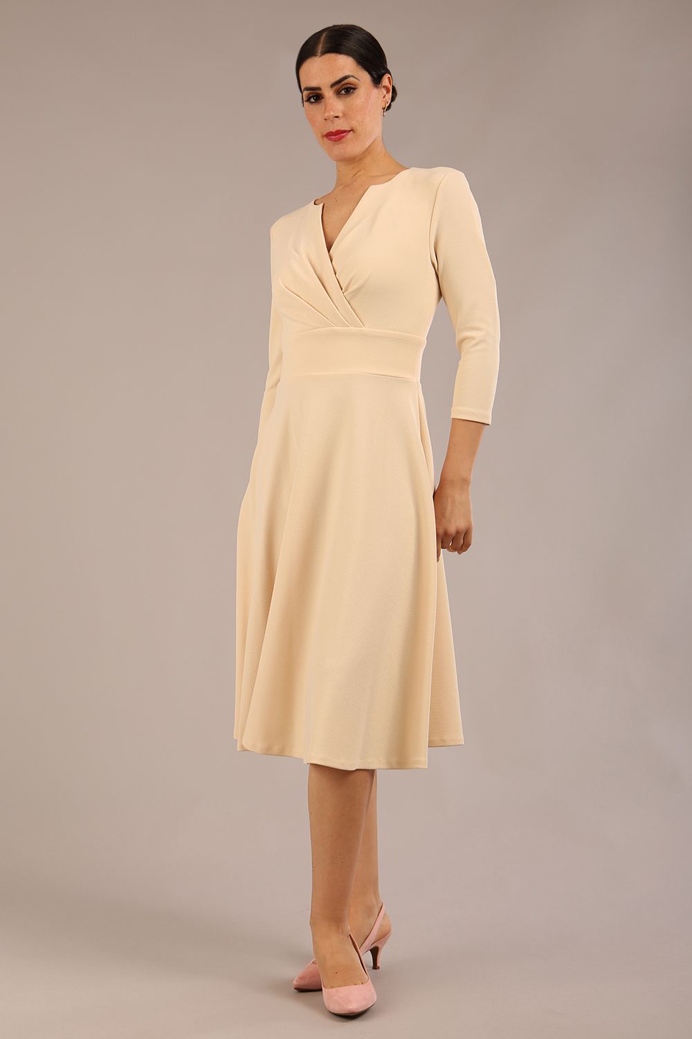 January Sleeved Swing Dress – Diva Catwalk, image 6