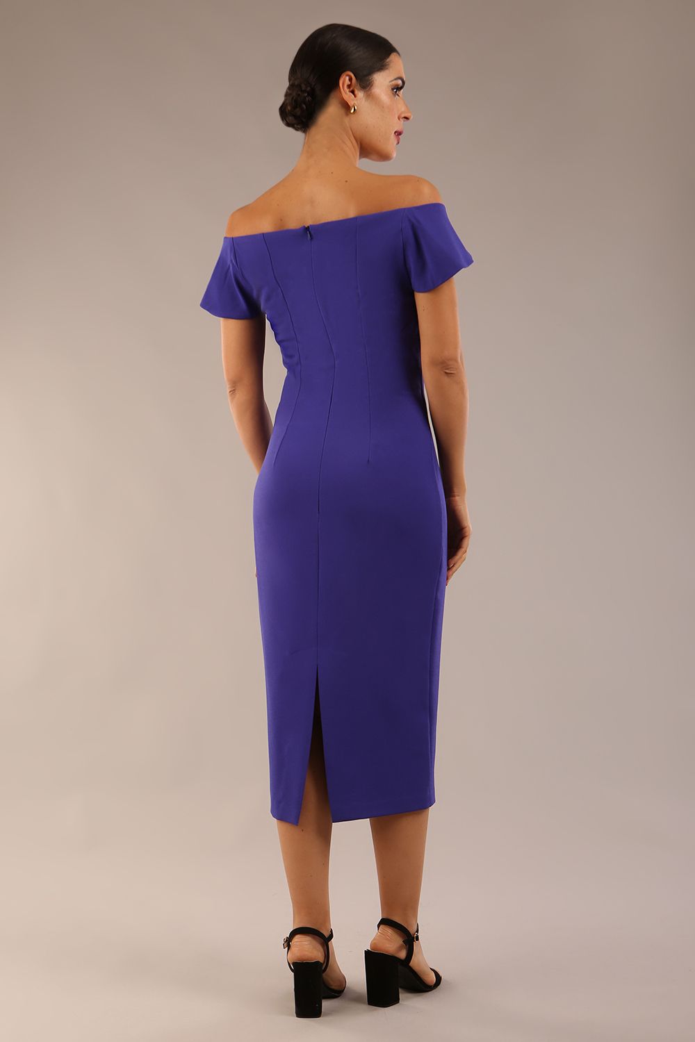 Juliette Off Shoulder Pencil Dress – Diva Catwalk, image 3
