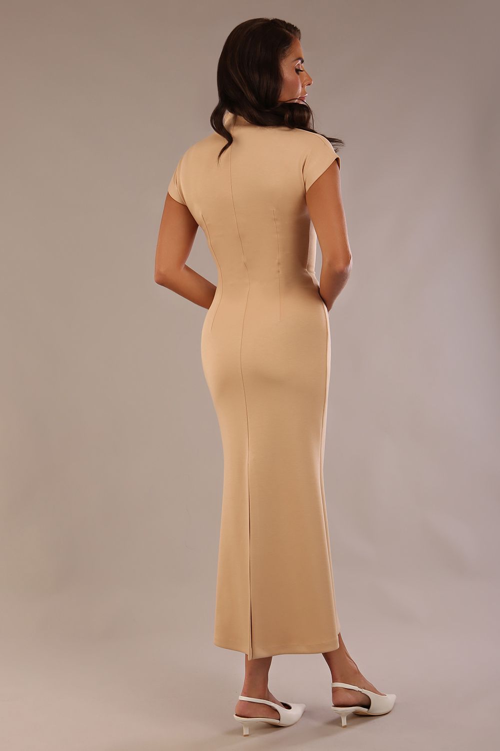 Kaden High Neck Midaxi Dress – Diva Catwalk, image 42