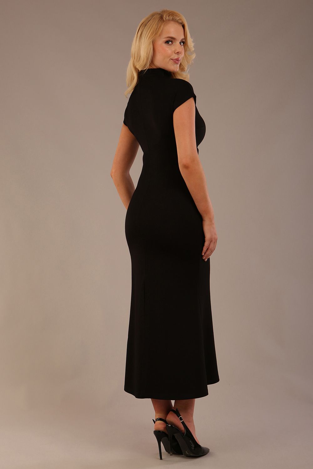 Kaden High Neck Midaxi Dress – Diva Catwalk, image 52