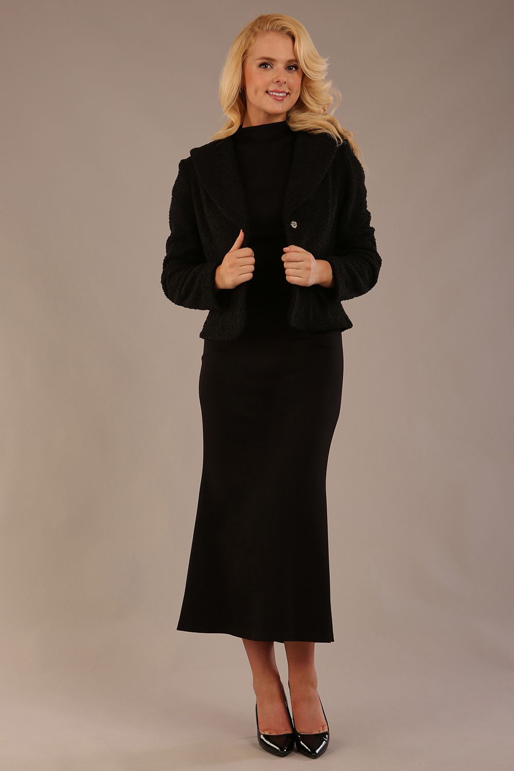 Kaden High Neck Midaxi Dress – Diva Catwalk, image 53