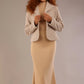 Kaden High Neck Midaxi Dress 