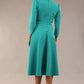 Karma 3/4 Length Sleeved Swing Dress 