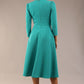 Karma 3/4 Length Sleeved Swing Dress 