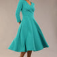 Karma 3/4 Length Sleeved Swing Dress 