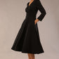 Karma 3/4 Length Sleeved Swing Dress 