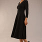 Karma 3/4 Length Sleeved Swing Dress 