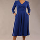Karma 3/4 Length Sleeved Swing Dress 