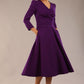 Karma 3/4 Length Sleeved Swing Dress 