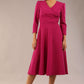 Karma 3/4 Length Sleeved Swing Dress 