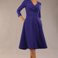 Karma 3/4 Length Sleeved Swing Dress 