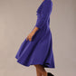 Karma 3/4 Length Sleeved Swing Dress 