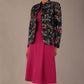Keanu High-Neck Floral Jacket 