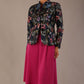 Keanu High-Neck Floral Jacket 