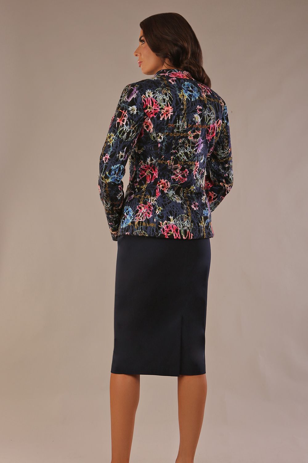 Keanu High-Neck Floral Jacket – Diva Catwalk, image 8