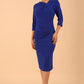 Kubrick Asymmetric Neckline Pencil Dress 
