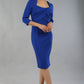 Lantana Square Neck Pencil Dress 