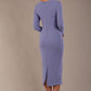 Long Sleeved Lydia Midi Pencil Dress 
