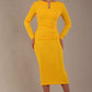 Long Sleeved Lydia Midi Pencil Dress 