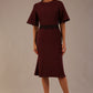 Lovell Lace & Fluted Sleeve Dress 