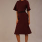 Lovell Lace & Fluted Sleeve Dress 
